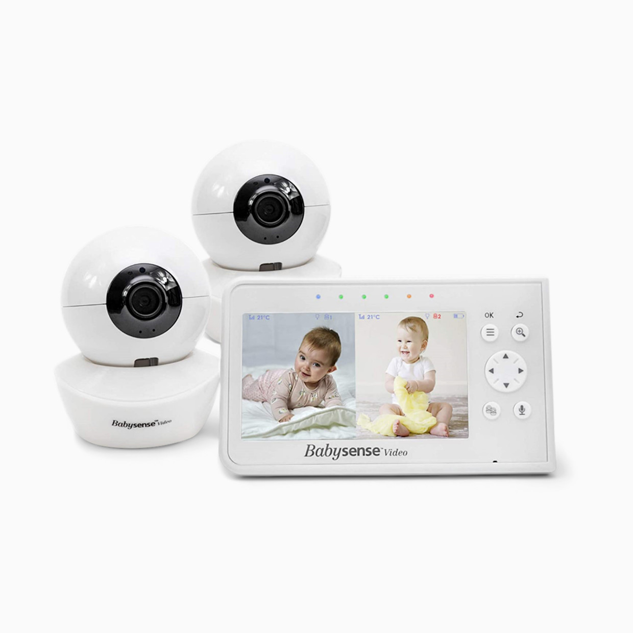 Babysense Split Screen Video Baby Monitor V43.