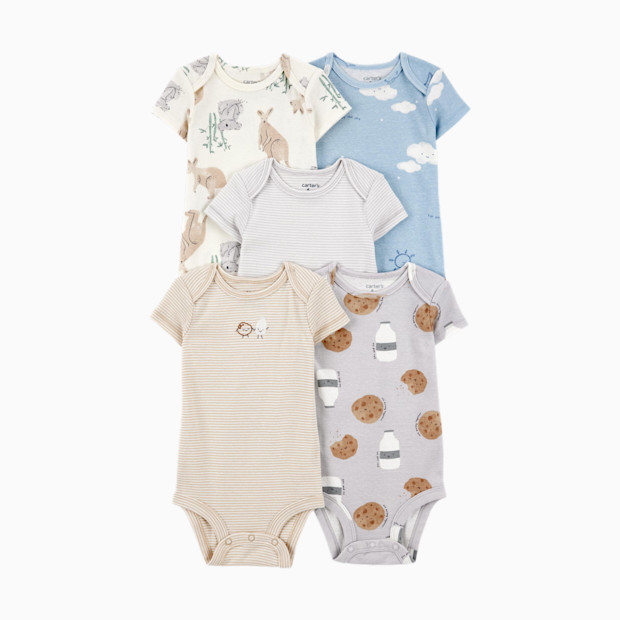 5-Pack Short-Sleeve Bodysuits.