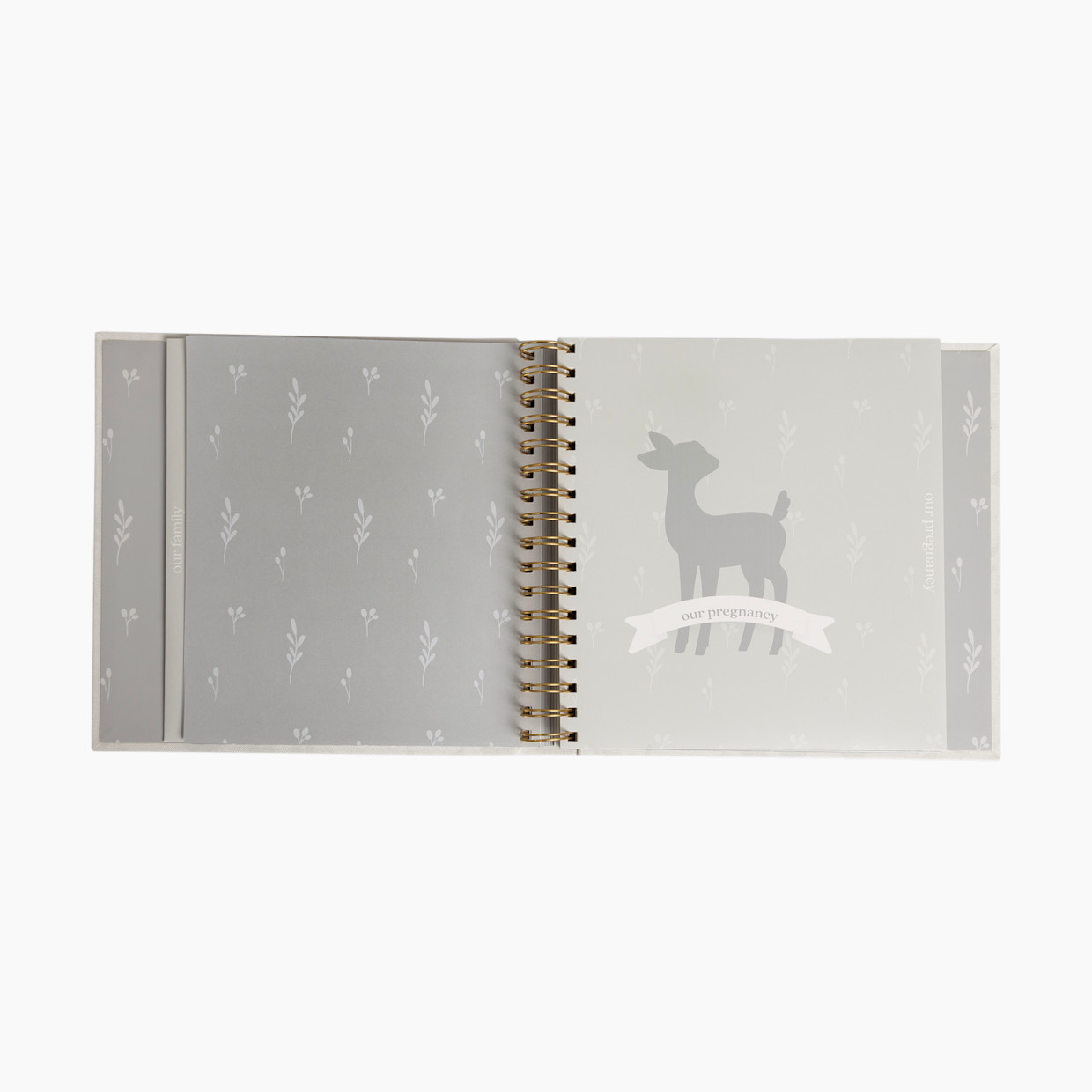 Pearhead Woodland Print Baby Book.