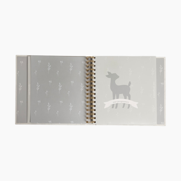 Pearhead Woodland Print Baby Book.