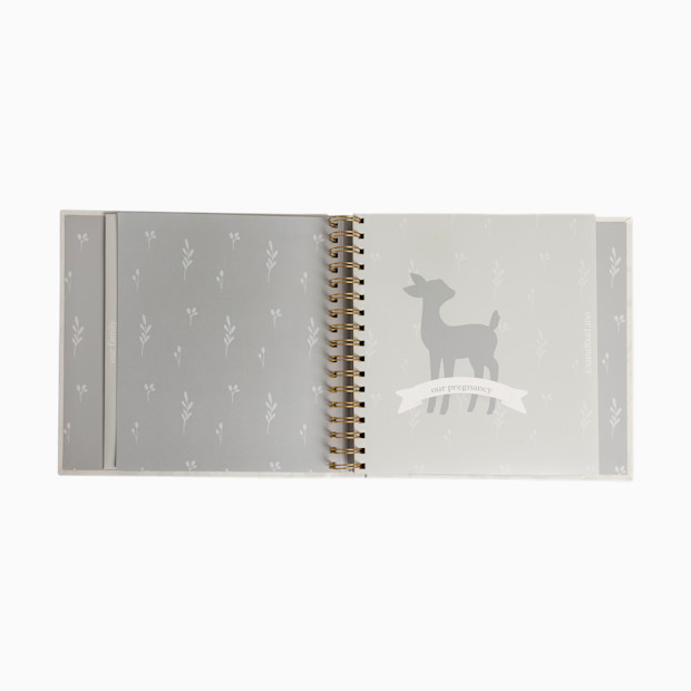 Pearhead Woodland Print Baby Book.