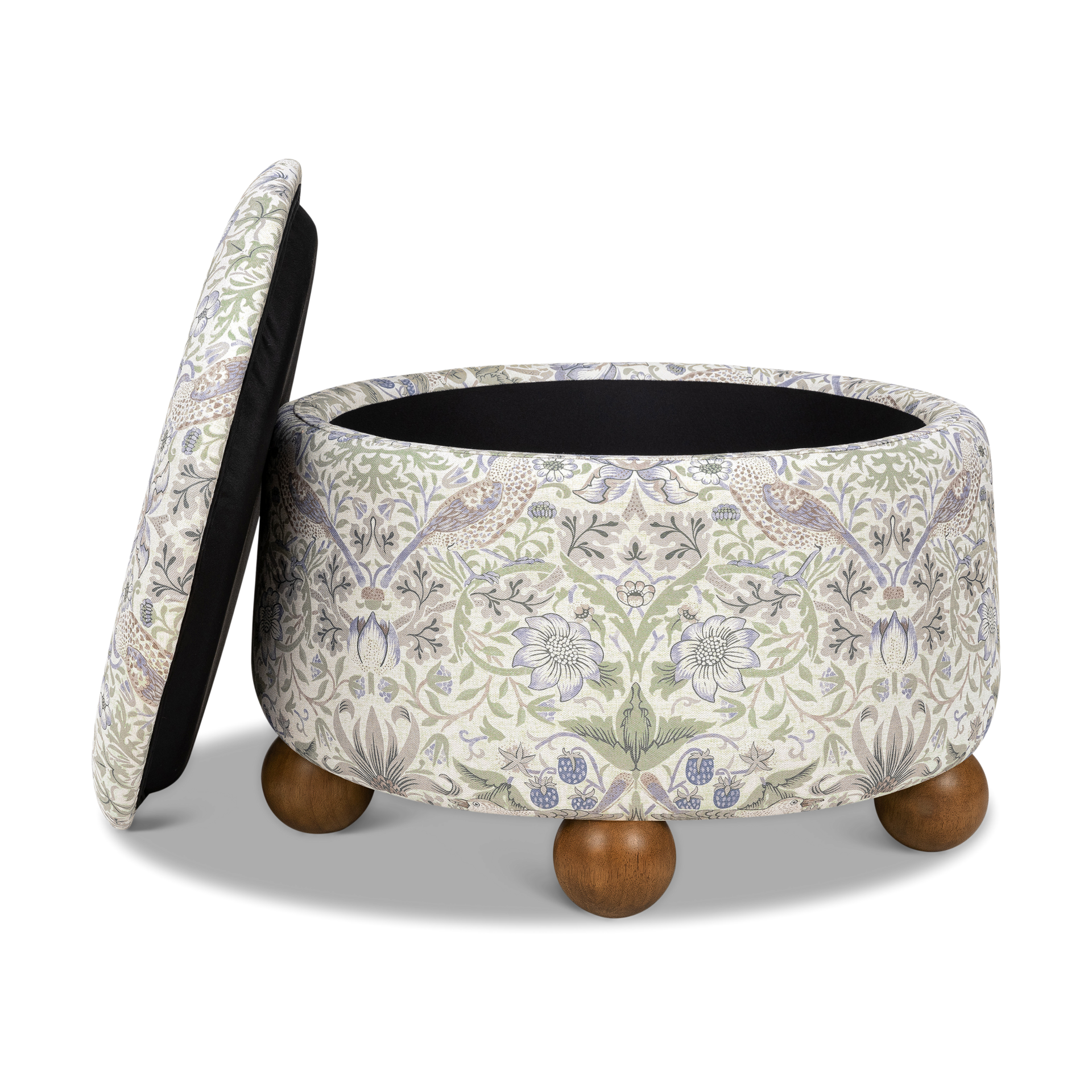 Thumbnail of Strawberry Thief In Fig & Thyme Performance Eco-Weave