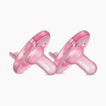 Philips Avent Super Soothie Pacifier, Pink, 3+ months, 2 Pack, SCF192/07