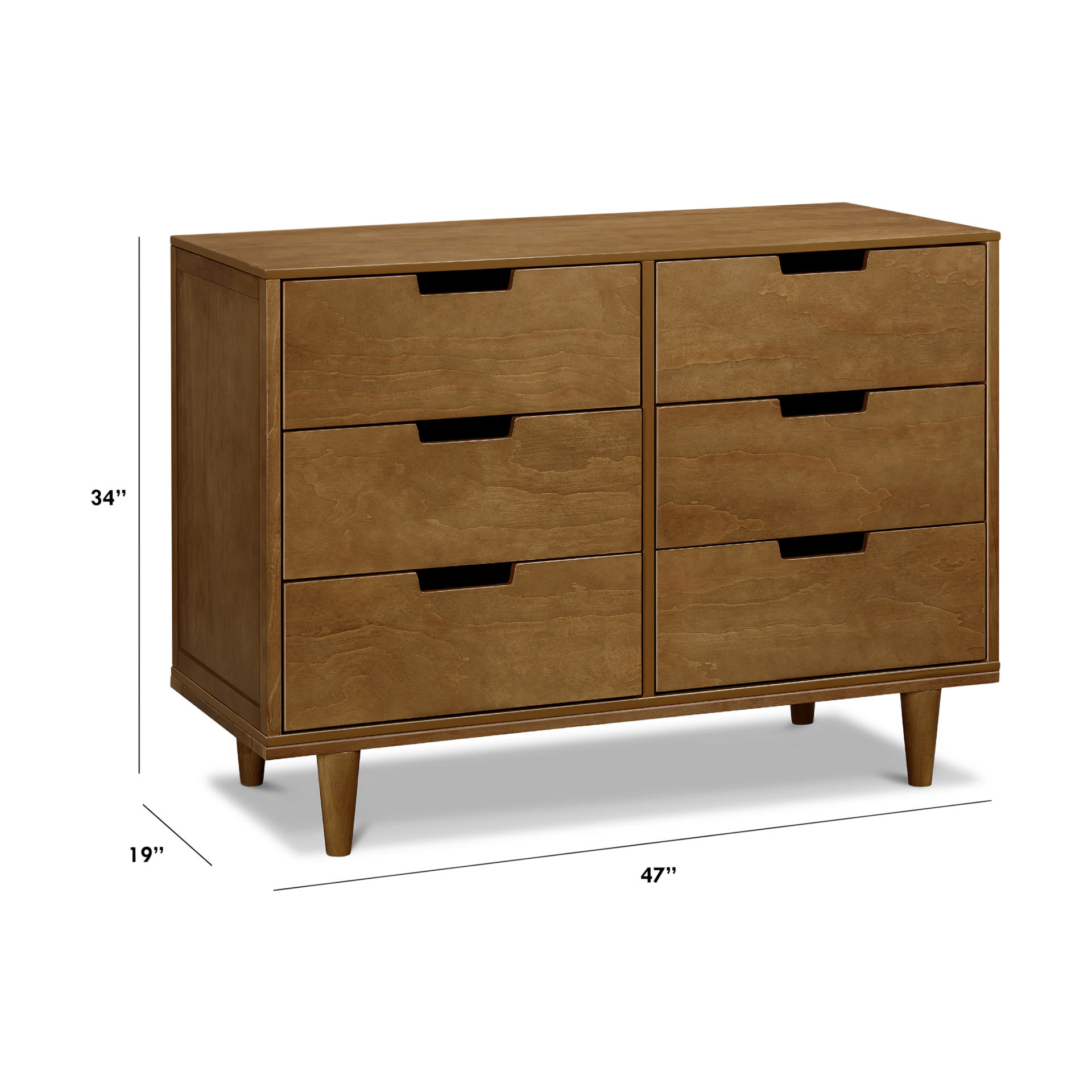 daVinci Marley 6-Drawer Double Dresser.
