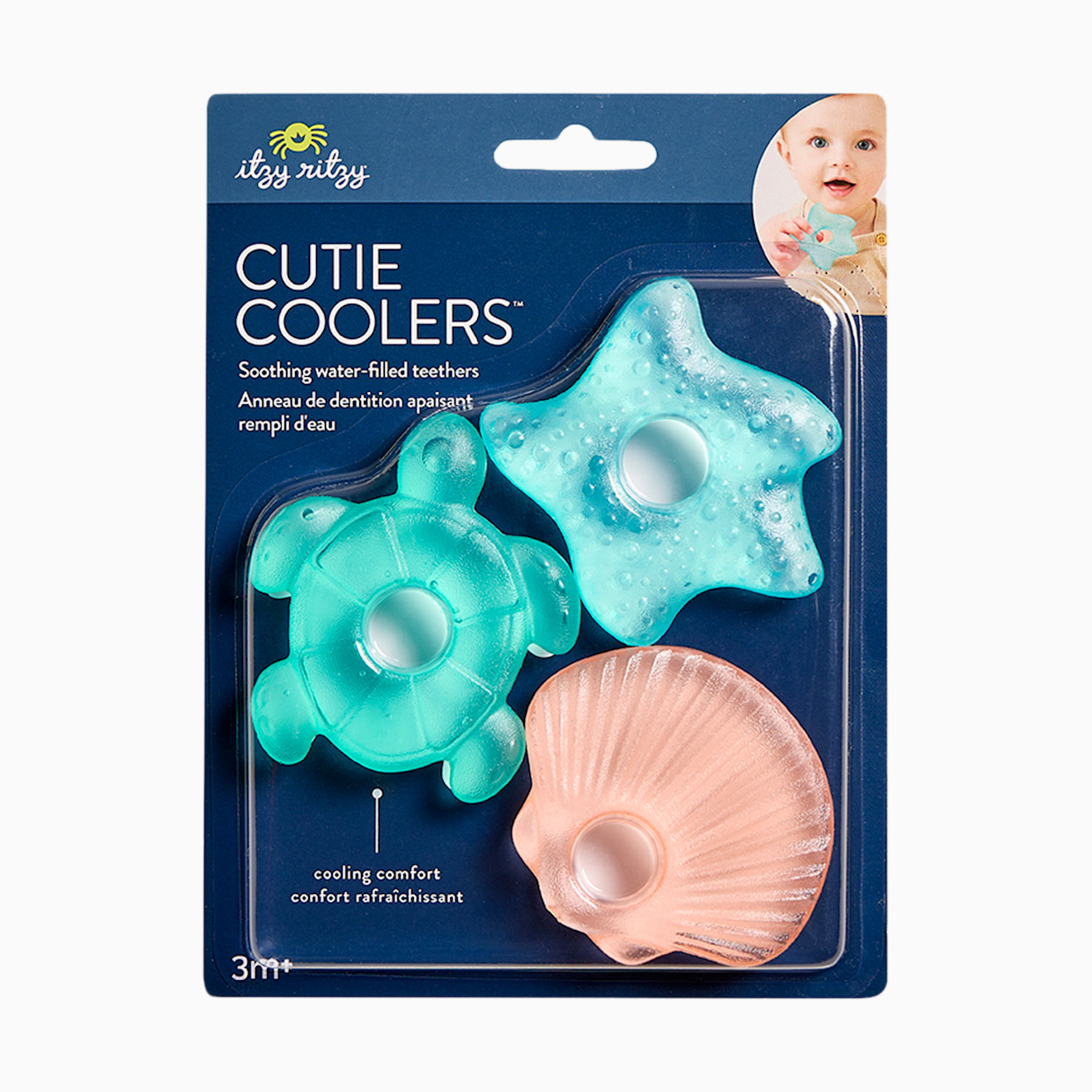 Itzy Ritzy Water-Filled Teether (3 Pack) - Seaside.
