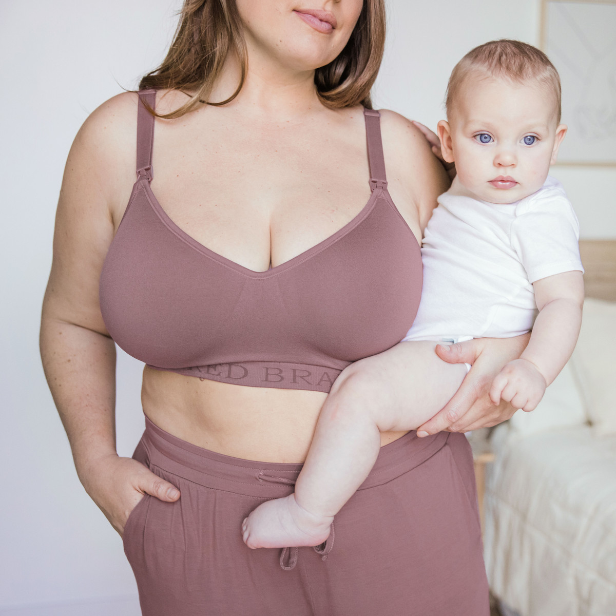Kindred Bravely Simply Sublime Seamless Nursing Bra For Breastfeeding - Twilight, 1X.