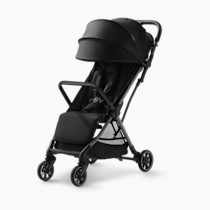 Momcozy ClickGo Lightweight Stroller, Compact Travel Stroller for Airplane with One-Click Fold, Baby Stroller and Toddler Stroller with Large Canopy for Kids from 0 Months, Extendable UPF50+ Canopy