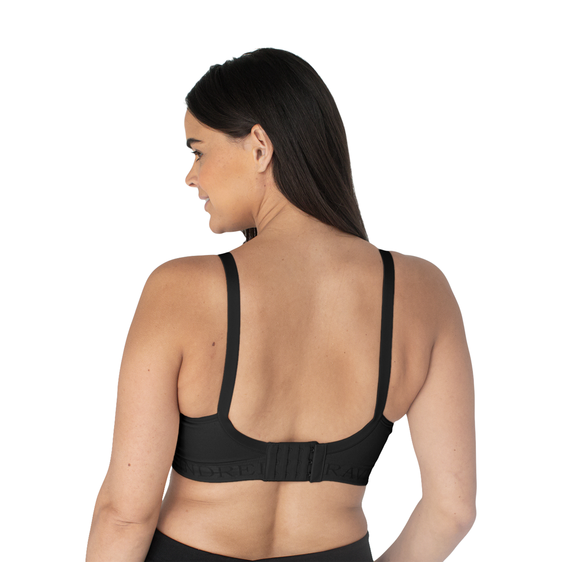 Kindred Bravely Signature Sublime Contour Maternity & Nursing Plunge Bra - Black, 1X.