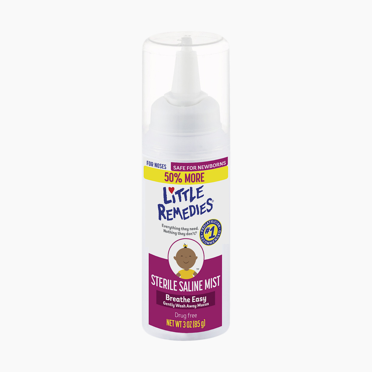 Little Remedies Sterile Saline Nasal Mist.