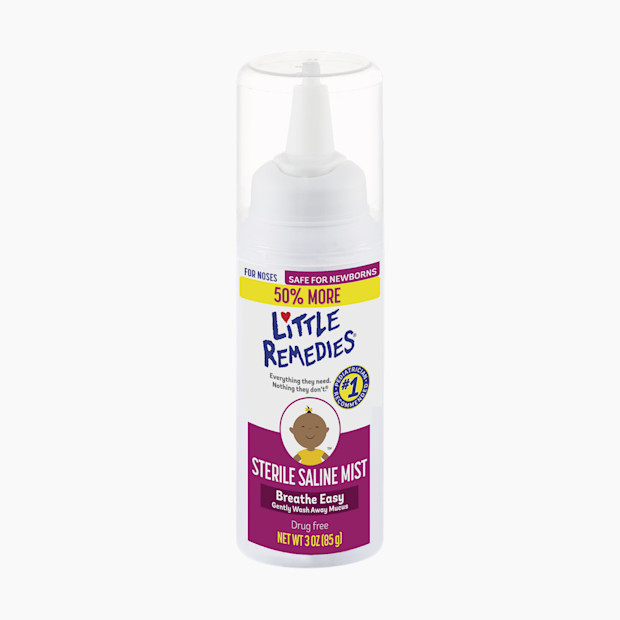 Little Remedies Sterile Saline Nasal Mist.