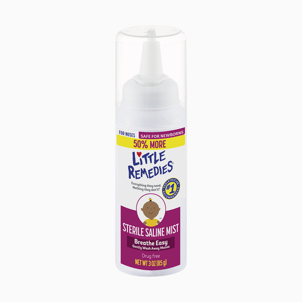 Little Remedies Sterile Saline Nasal Mist.