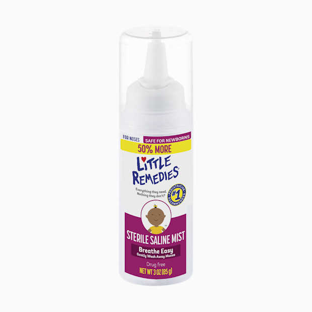 Little Remedies Sterile Saline Nasal Mist.