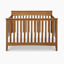 DaVinci Grove 4-in-1 Convertible Baby Crib with Wooden Toddler Bed, Daybed & Full-Size Bed Conversion - Durable & Easy to Assemble, GREENGUARD Gold Certified - with 4 Adjustable Heights - Chestnut