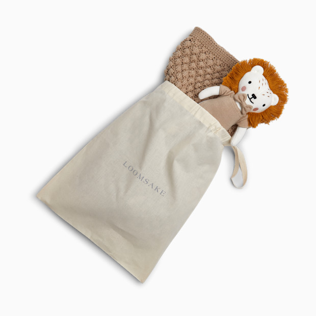 Loomsake 2-Piece Chunky Blanket Set.