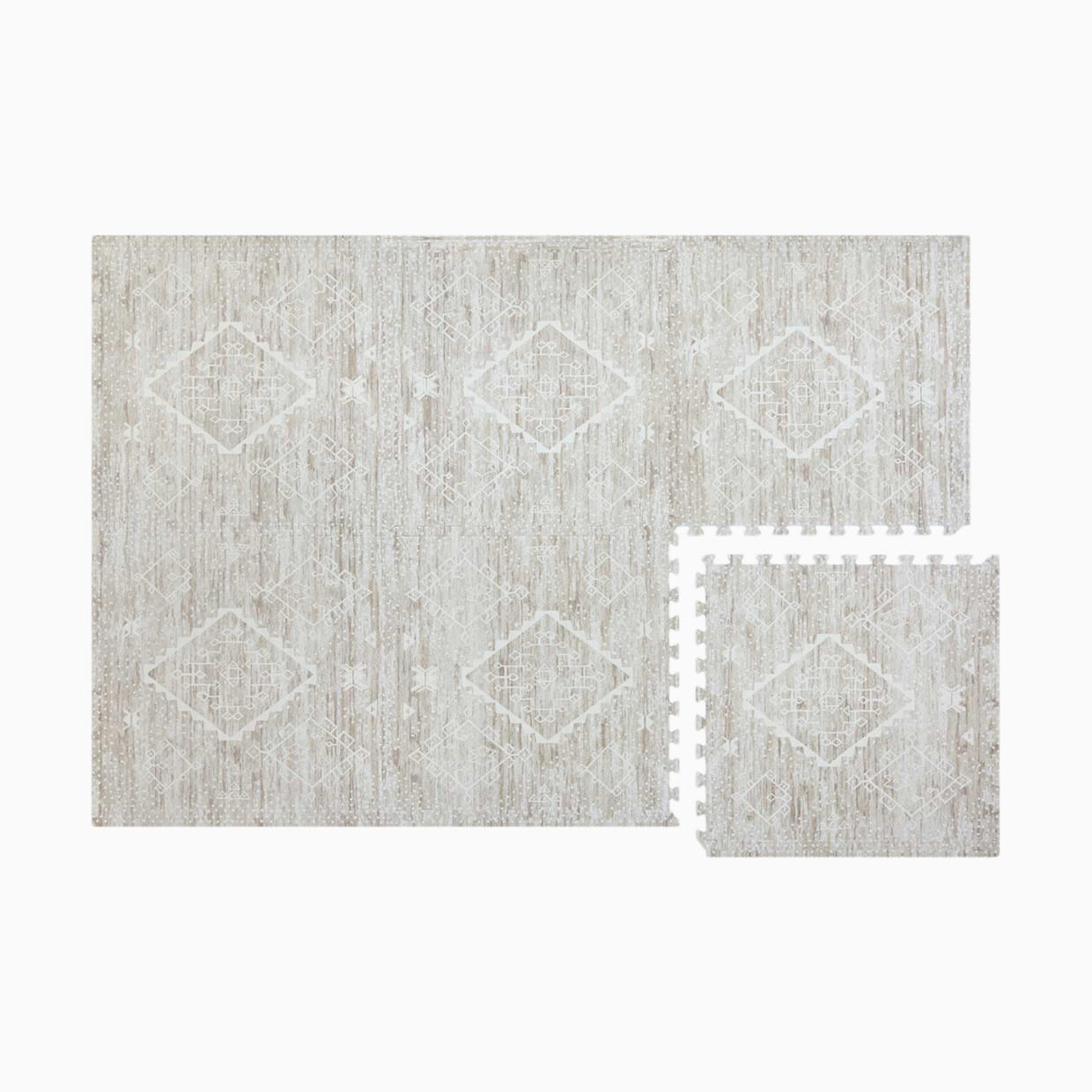 House of Noa Little Nomad Play Mat | Ula - Driftwood, 8X8.