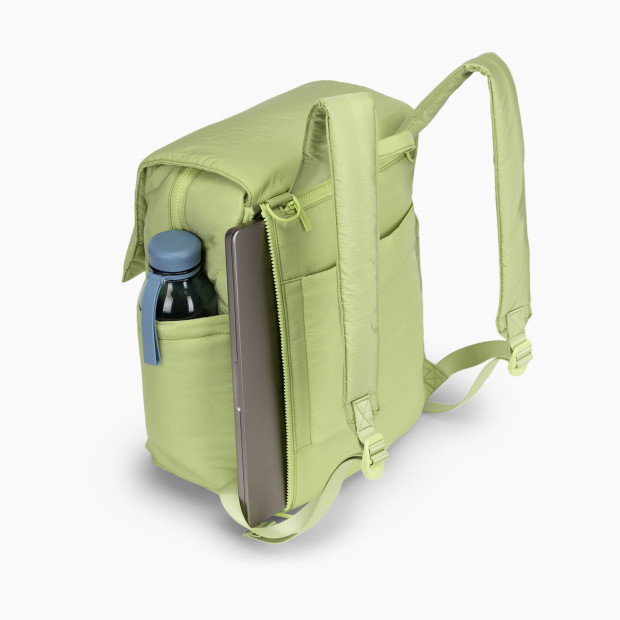 CALPAK Diaper Backpack with Laptop Sleeve - Lime.
