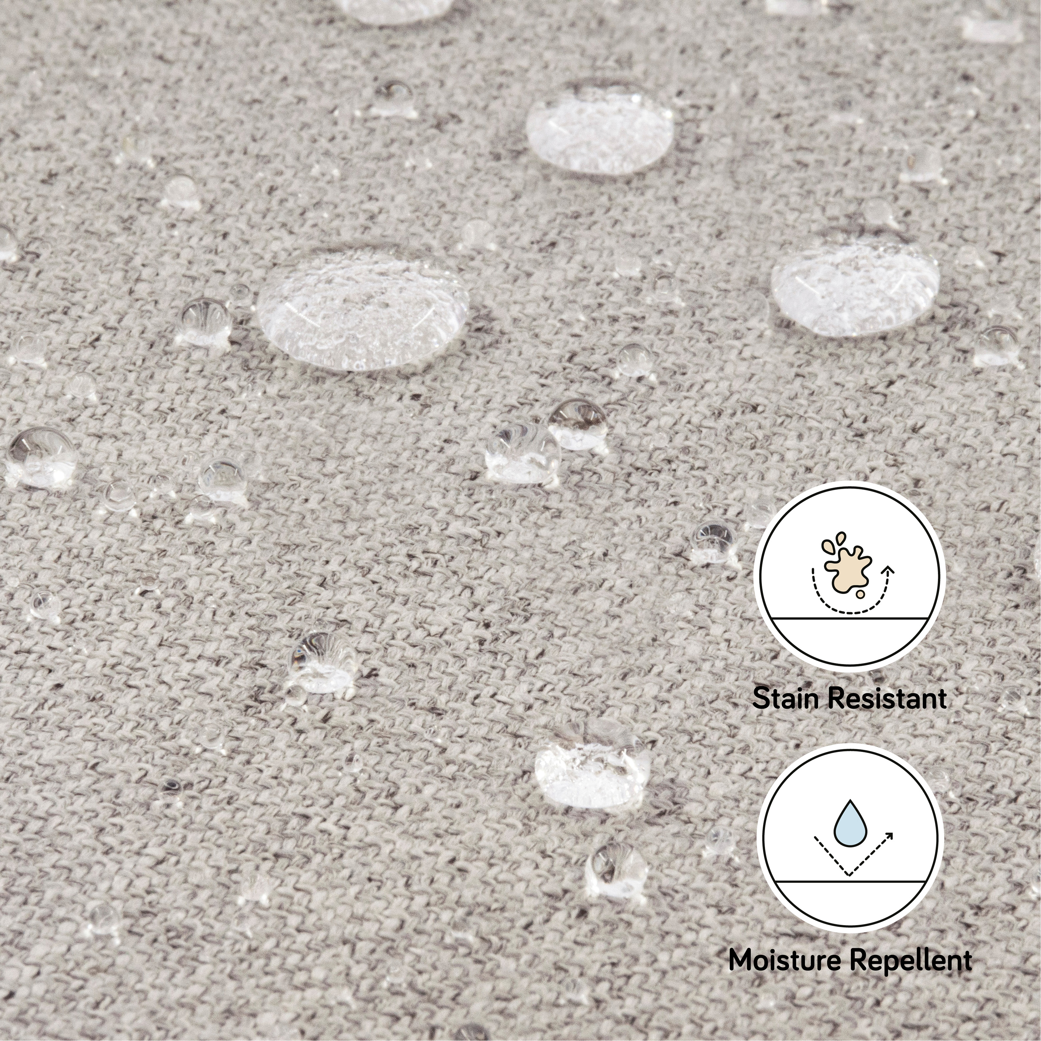 babyletto Kai Rocker Chair - Performance Grey Eco Twill/Light Legs.