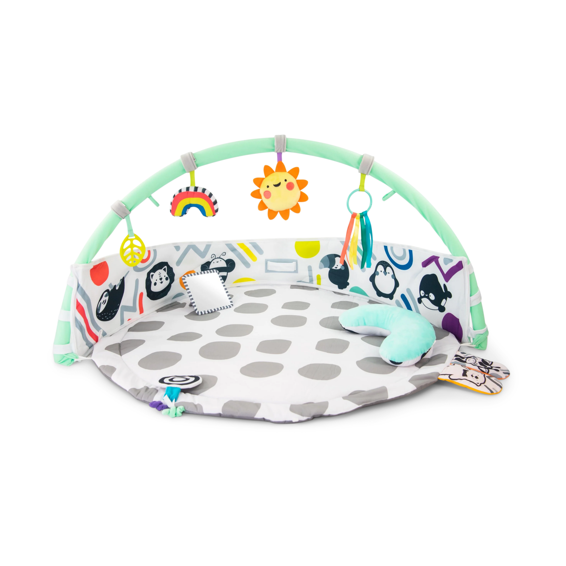 Sassy 3 in 1 Sensory Milestone Gym.