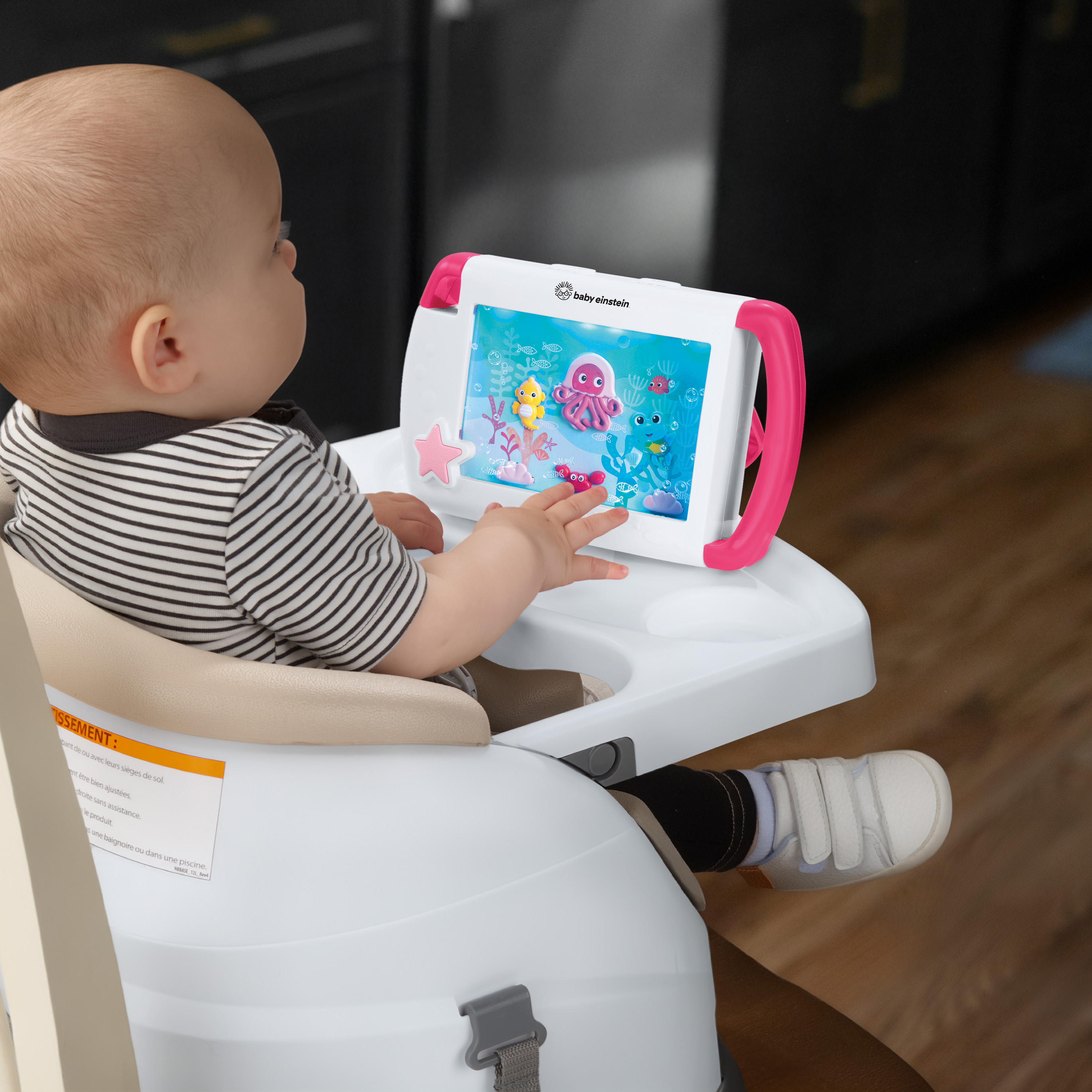 Baby Einstein On-the-Go Sea Dreams Soother - Pink.