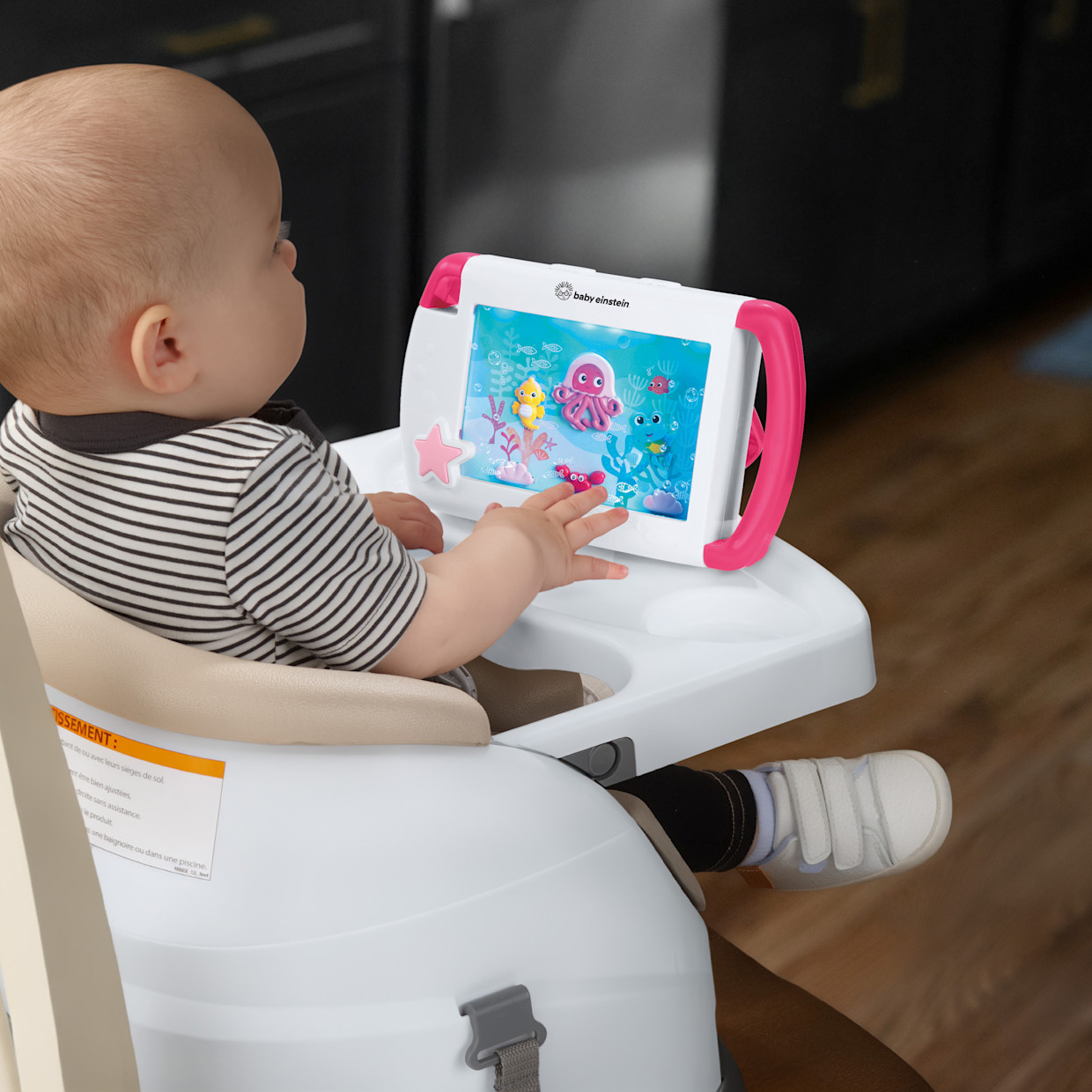 Baby Einstein On-the-Go Sea Dreams Soother - Pink.