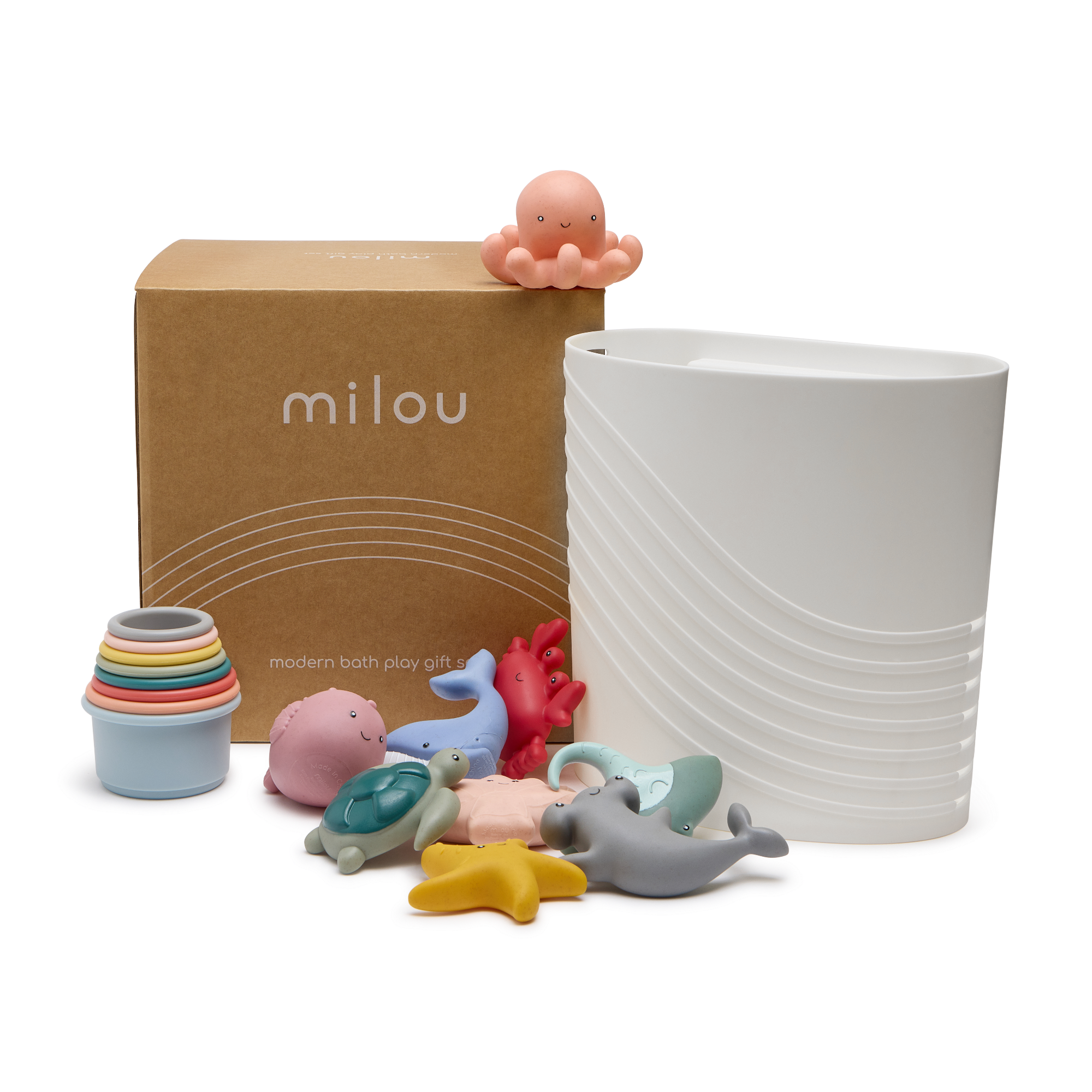 Milou Modern Bath Play Gift Set.