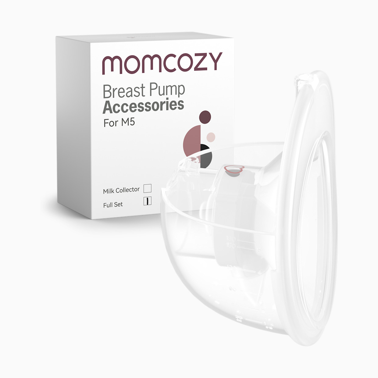 Momcozy M5 Breast Pump Replacement Parts Kit - 24mm.