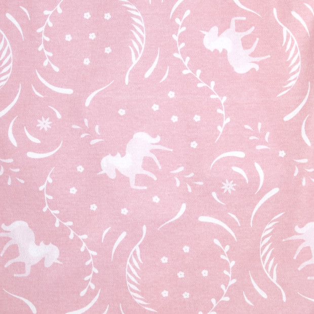 Halo Toddler SleepSack Cotton Transition Swaddle - Pink Folklore, 12-24 Months.