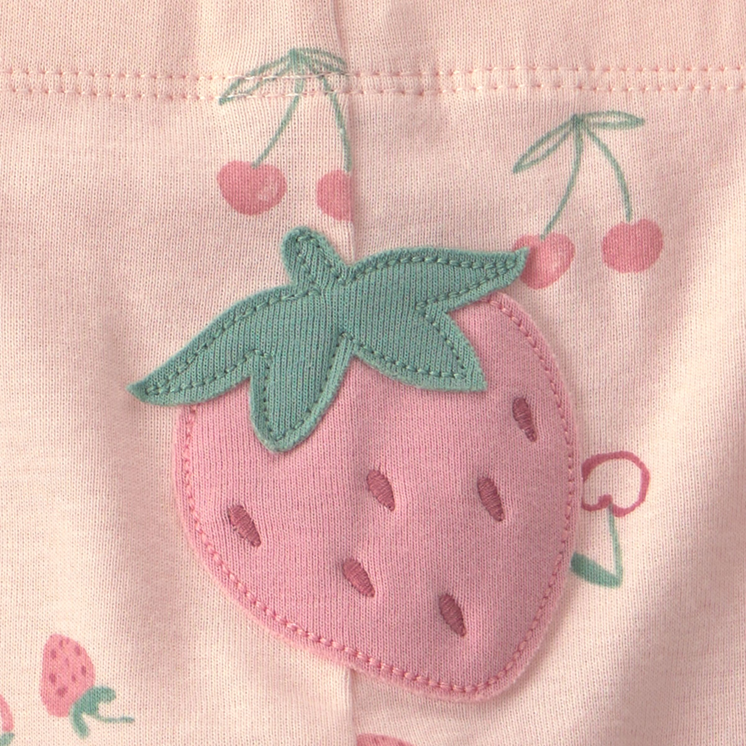 Carter's 3-Piece Bodysuit & Pant Gift Set - Pink Strawberry, 3M.