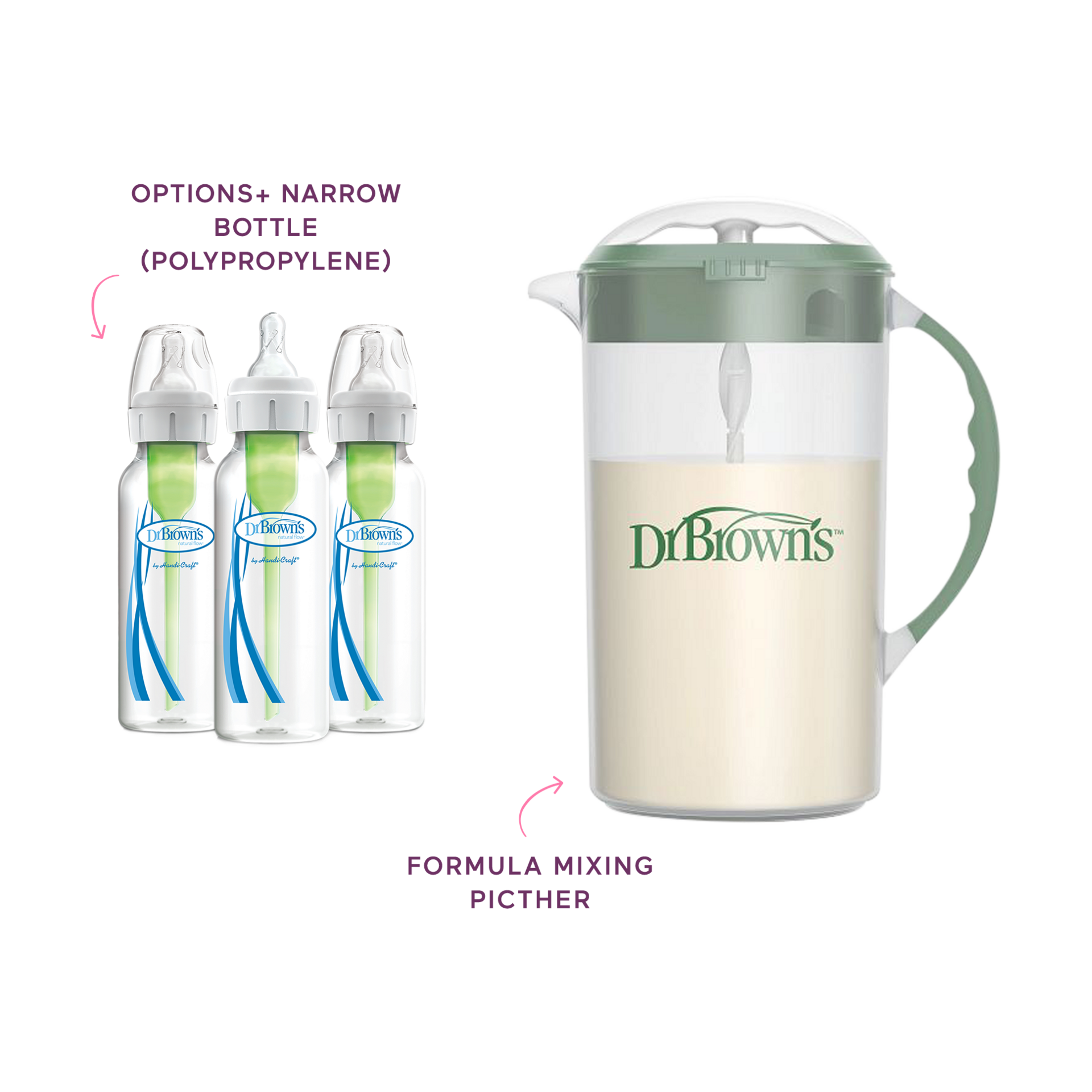 Dr. Brown's Formula Mixing Pitcher.