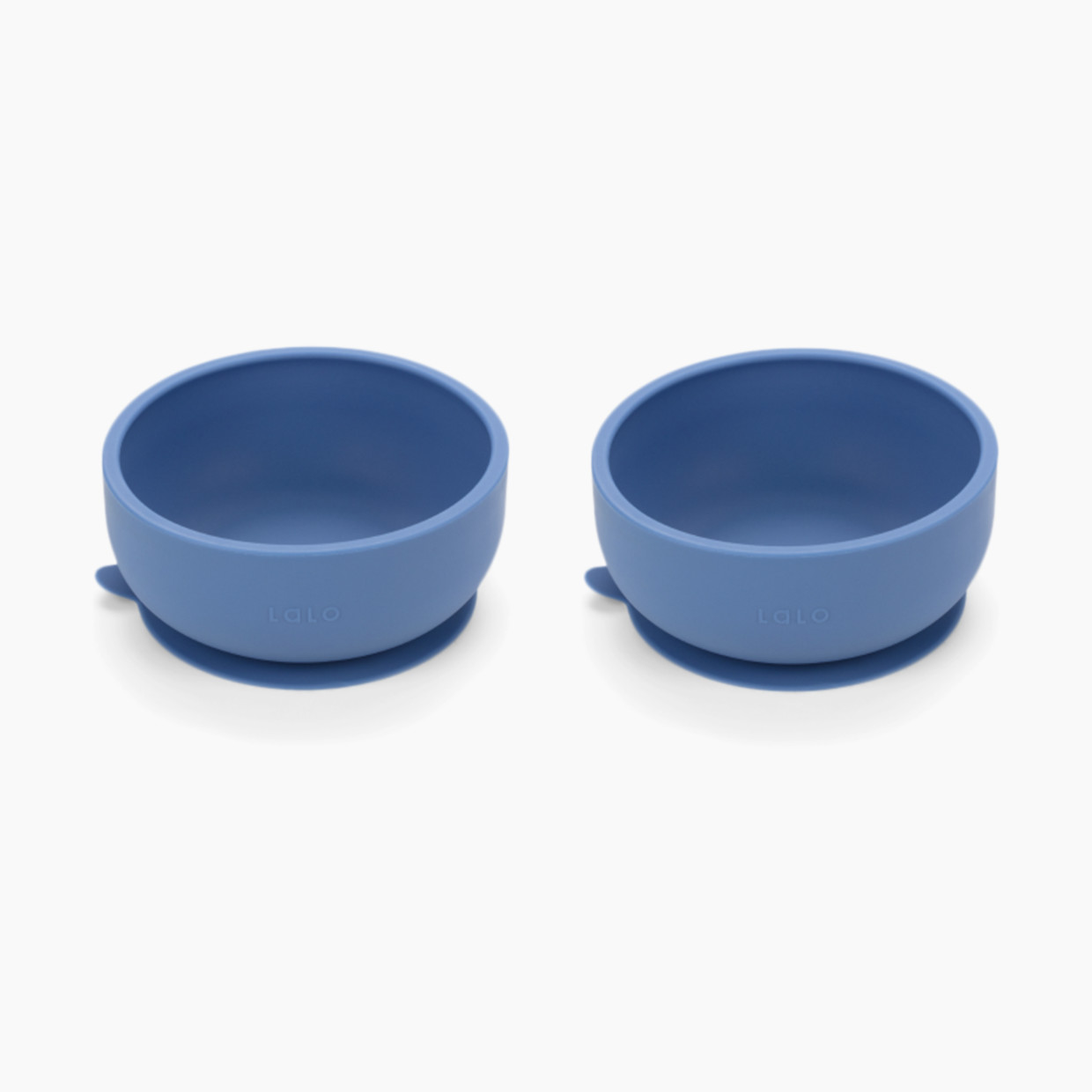 Lalo Suction Bowl - Blueberry, 2.