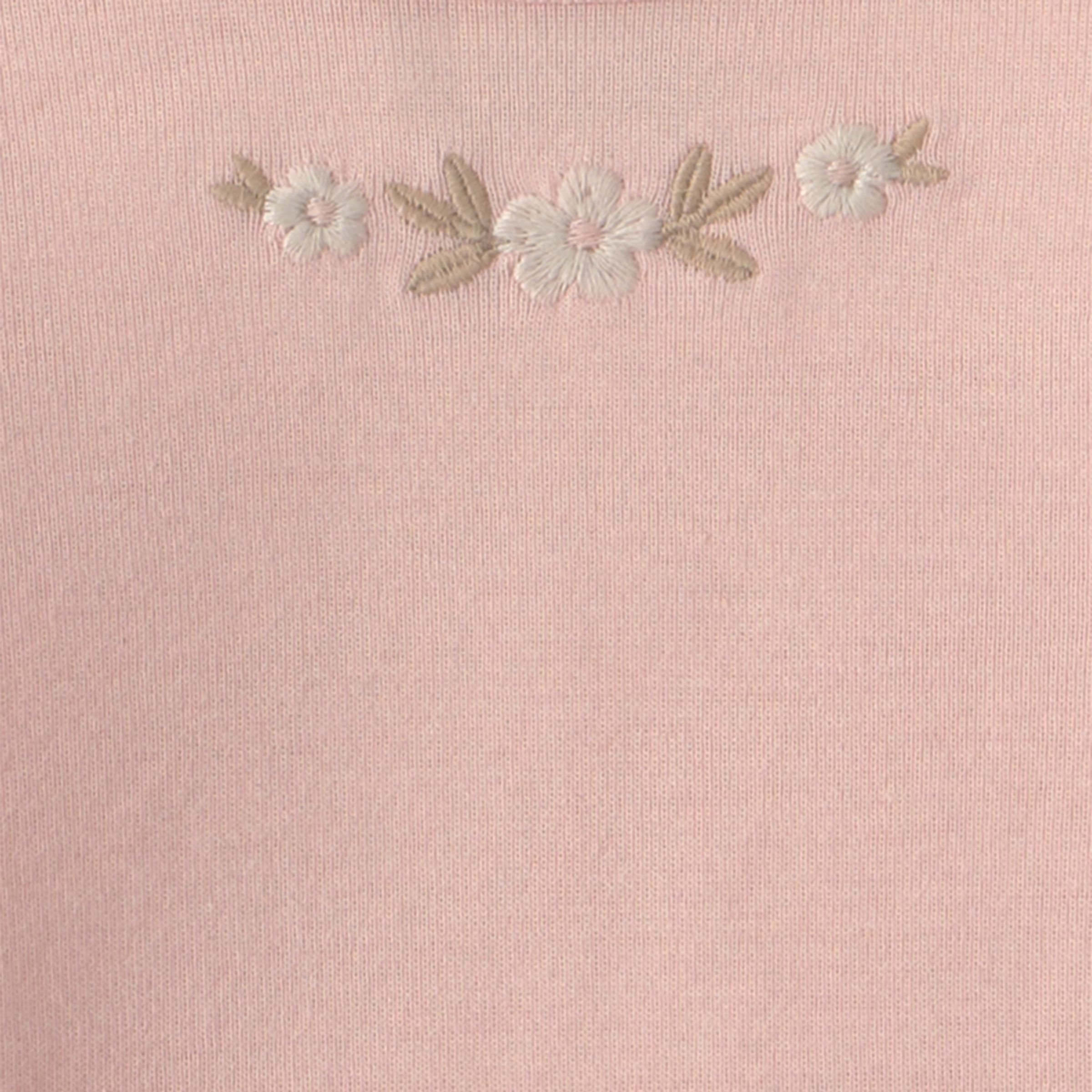 Carter's 3-Piece Bodysuit & Pant Gift Set - Pink/Ivory Flowers, 6M.