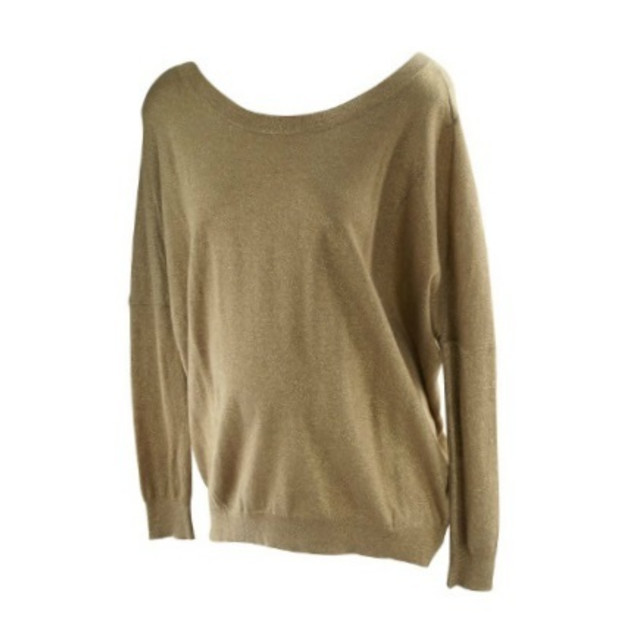 Gold Glitter A Pea in the Pod Maternity Sweater (Gently Used - Size Large) - $30.99.
