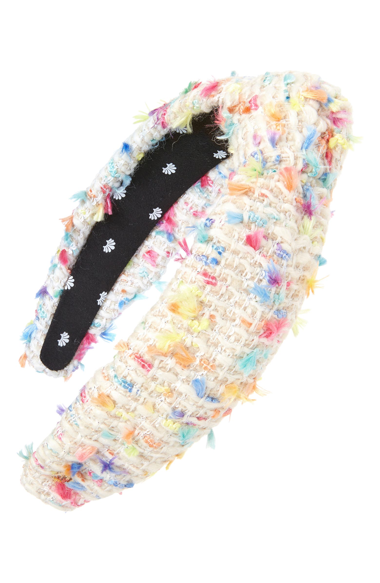 Lele Sadoughi Knotted Bouclé Headband - $75.00.