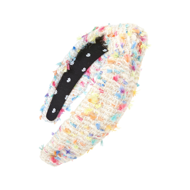 Lele Sadoughi Knotted Bouclé Headband - $75.00.