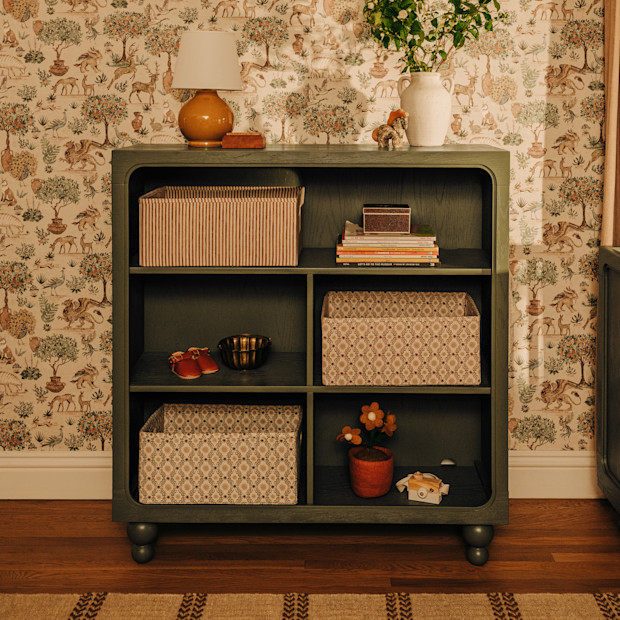 babyletto Astre Assembled Bookcase by Nate Berkus.