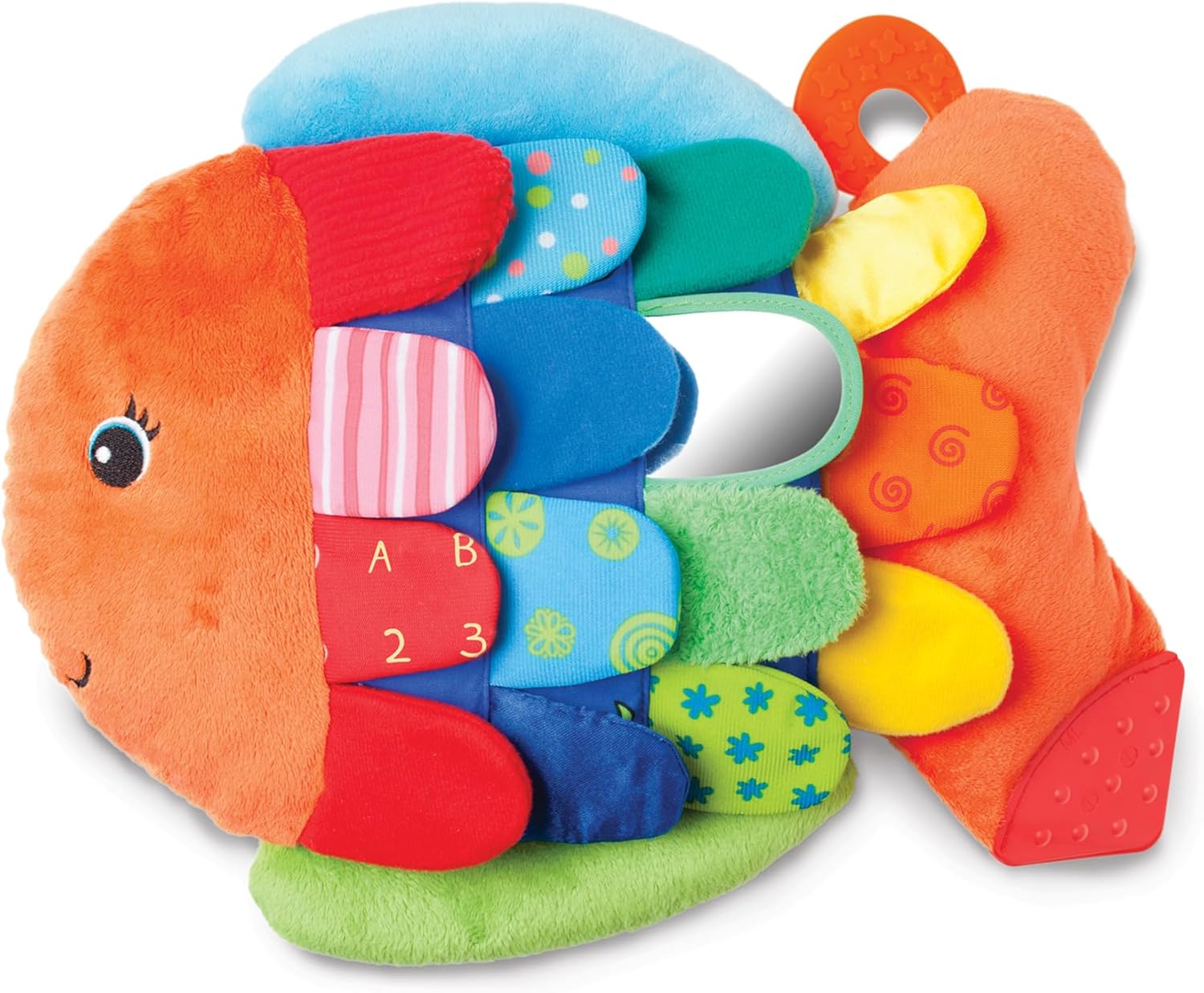 Flip Fish Stuffed Animal Soft Baby Book.