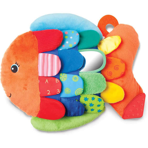 Flip Fish Stuffed Animal Soft Baby Book.