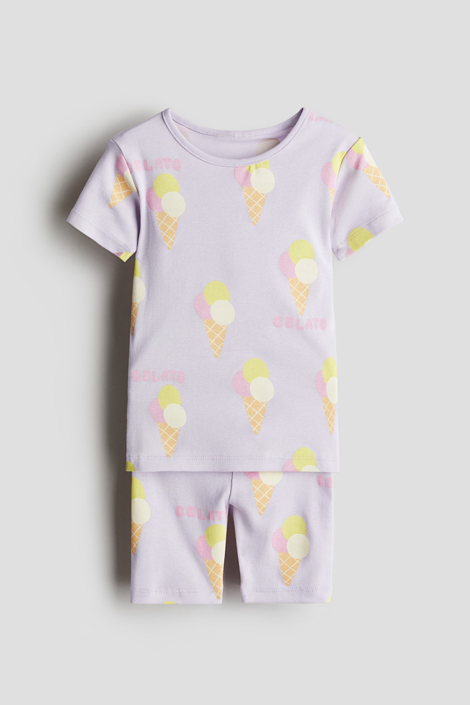 Snug Fit Printed Cotton Pajamas.
