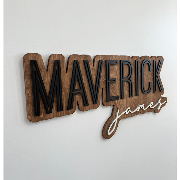 Tracey Lyn Home Nursery Name Sign.