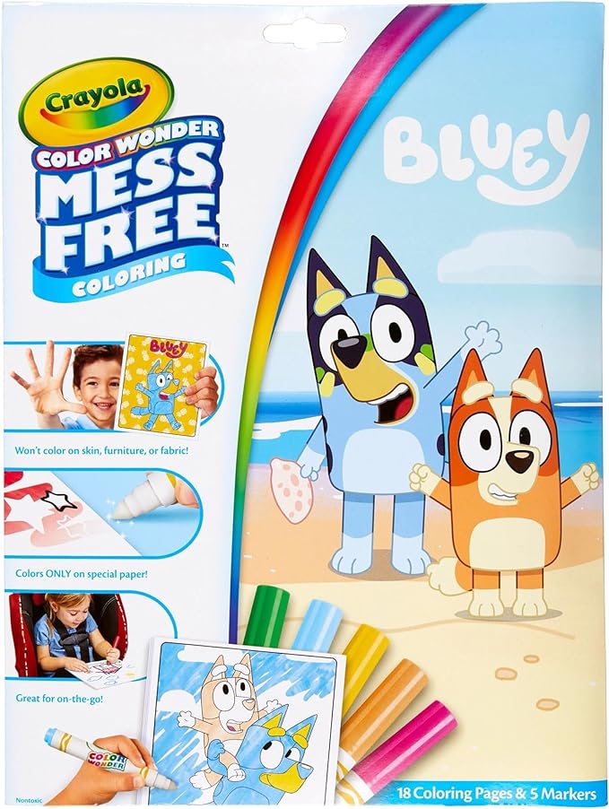 Crayola Bluey Color Wonder Coloring Set - $5.97.