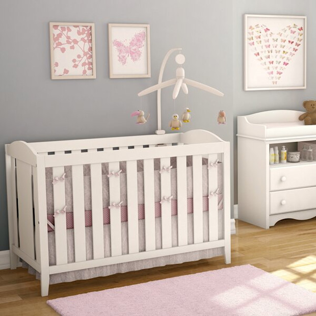 South Shore Angel 3-in-1 Convertible Crib - $320.17.