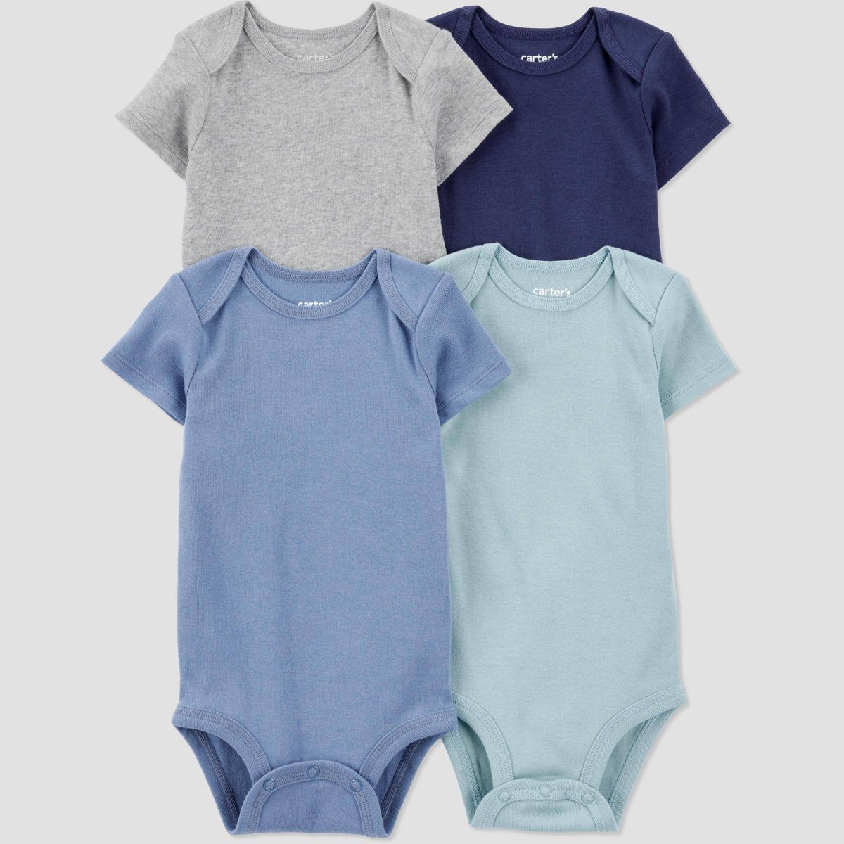 Short Sleeve Textured Solid Bodysuit.