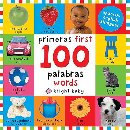 First 100 Big Board: First 100 Words / Primera 100 Palabras Bilingual: Primeras 100 Palabras - Spanish-English Bilingual (Spanish Edition)