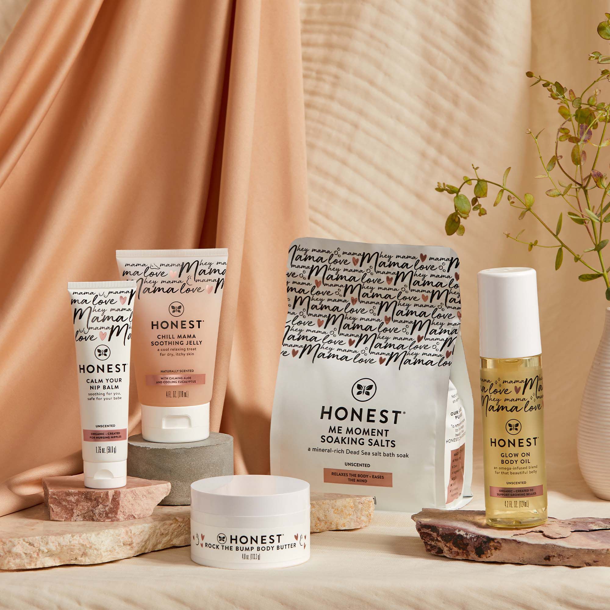 Honest Pregnant + Pampered Gift Set.