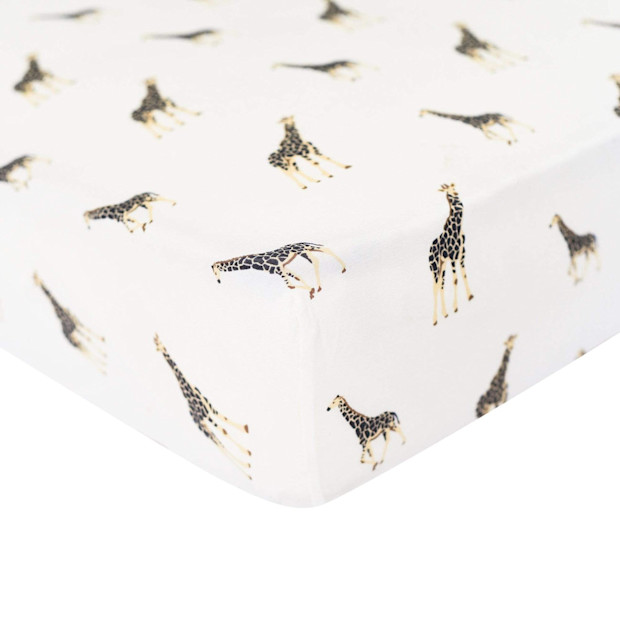 Crib Sheet in Giraffe.
