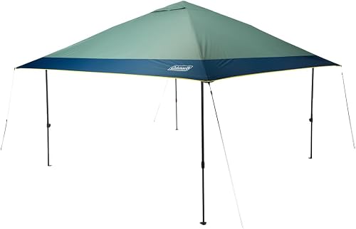 Coleman Oasis Instant Pop-Up Canopy Tent with Side Wall Attachment.