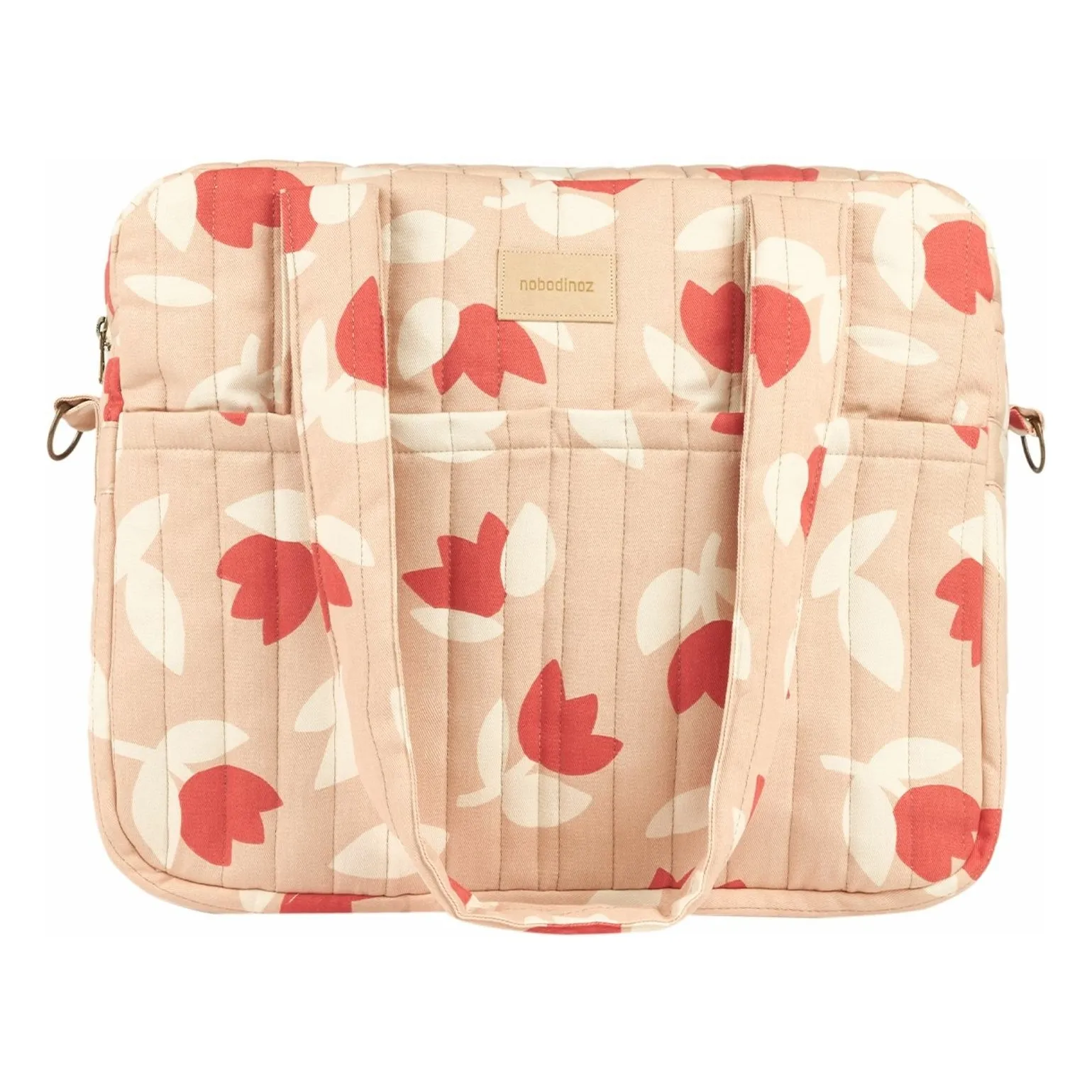 Nobodinoz Hyde Park Tulip waterproof diaper bag.