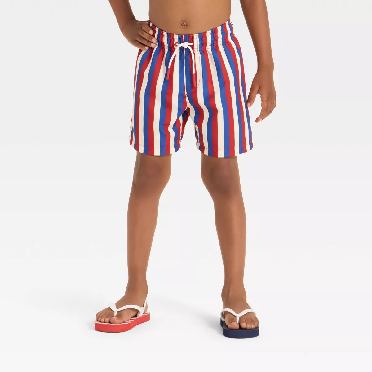 Toddler Boys' Striped Trunk.