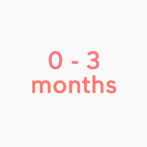 0-3 months.