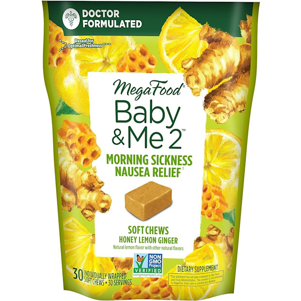 MegaFood Morning Sickness Relief Soft Chews.